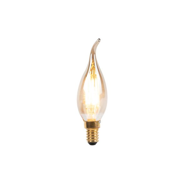 Sada 5 stmievateľných LED vláknových sviečkových žiaroviek E14 240V 3W 250lm - Image 2