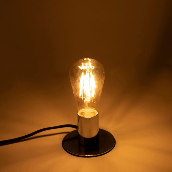Sada 3 ks E27 LED svietidiel ST64 zlatá so senzorom svetlo-tma 4W 400 lm 2200K - Image 2