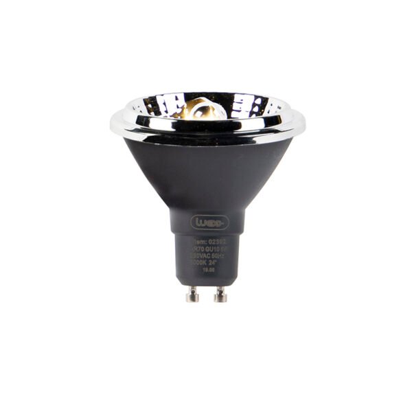 Sada 5 LED žiaroviek GU10 AR70 6W 475lm 3000K - Image 2