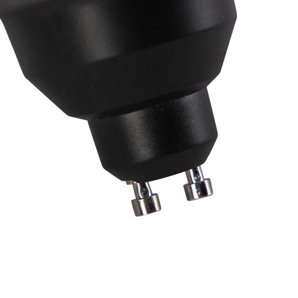 GU10 stmievateľná LED AR111 čierna 8W 600 lm 2700K - Image 2