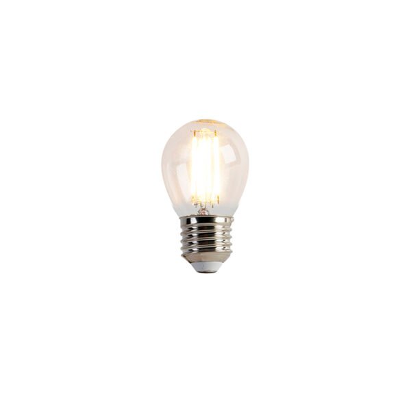 Sada 5 stmievateľných LED žiaroviek E27 P45 4W 330lm 2100K - Image 2