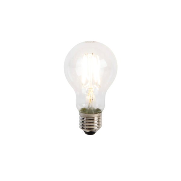 Sada 5 LED vláknových žiaroviek E27 A60 senzor súmraku 4W 470lm 2700K - Image 2