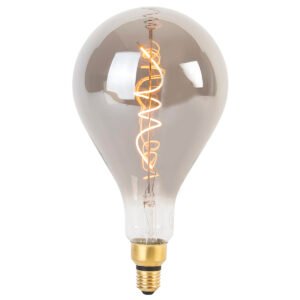 E27 stmievateľná LED žiarovka A165 dymová 4W 120 lm 1800K