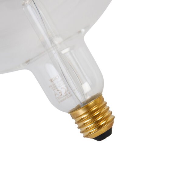 E27 stmievateľné LED svietidlo G200 vrchné zrkadlo zlaté 6W 360 lm 1800K - Image 2