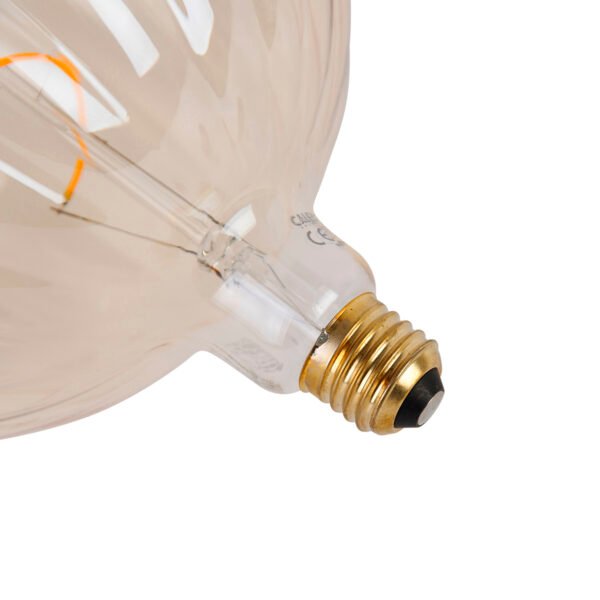E27 stmievateľná LED lampa G200 jantárová 4W 240 lm 2000K - Image 2