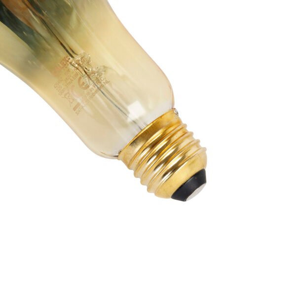 E27 stmievateľná LED lampa G165 zrkadlová zlatá 6W 100 lm 1800K - Image 2