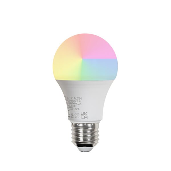 Sada 3 smart E27 LED svietidiel A60 matná RGBW 8,5W 806 lm 2700K - Image 2