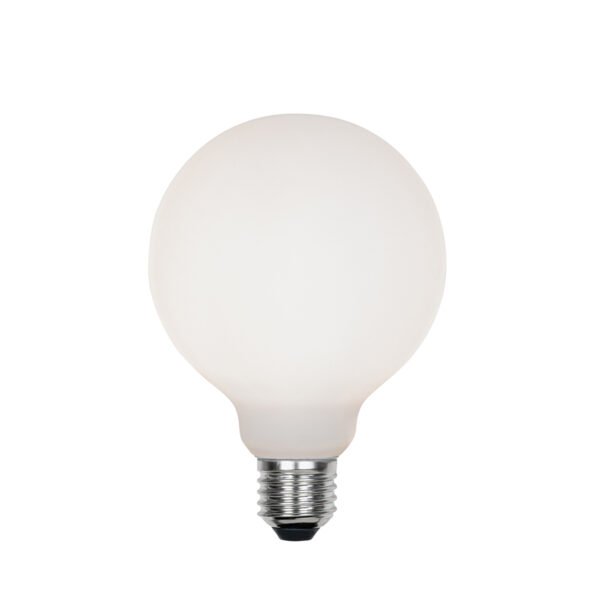 Sada 5 stmievateľných LED žiaroviek E27 G95 matné 4W 430lm 2200-4000K - Image 2
