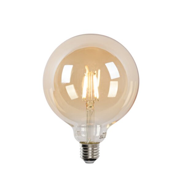 Sada 5 inteligentných LED žiaroviek E27 G125 zlatá 4,9 W 470 lm 1800-4000 K - Image 2