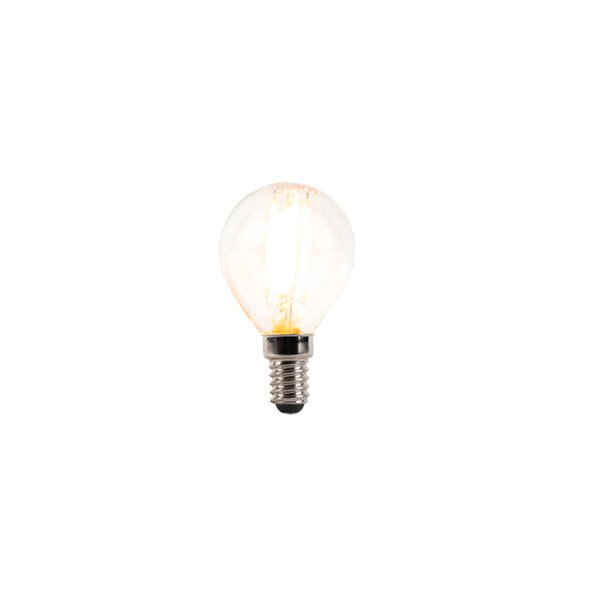 Sada 4ks E14 stmievateľných LED svietidiel P45 číra 3W 250 lm 2700K - Image 2