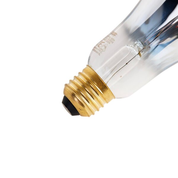 E27 Stmievateľná LED žiarovka A165 strieborná 6W 160lm 1800K - Image 2