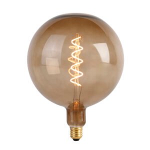 E27 stmievateľná LED lampa G200 hnedá 4W 130 lm 1800K