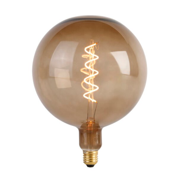 E27 stmievateľná LED lampa G200 hnedá 4W 130 lm 1800K
