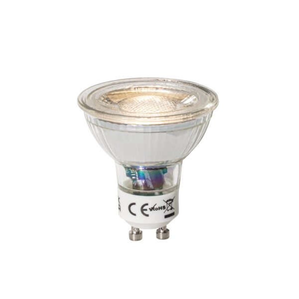 Sada 5 ks GU10 dimbare LED lamp 3W 200 lm 3000K - Image 2