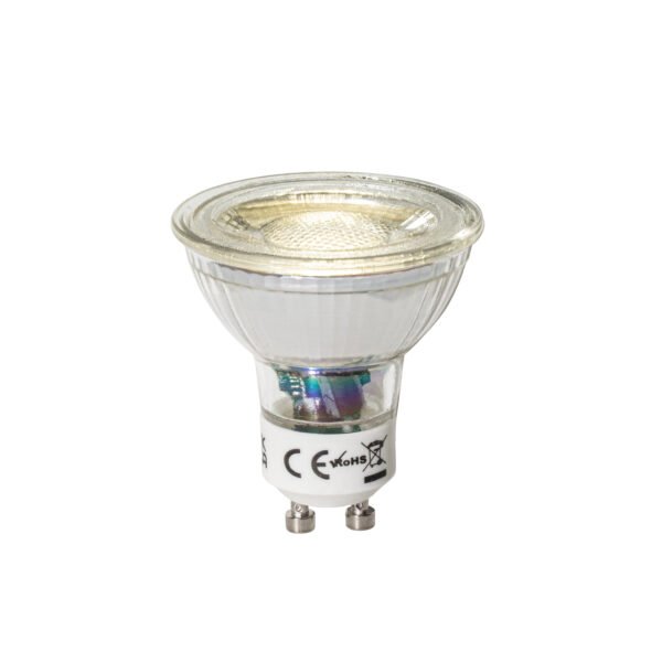 Sada 5 ks GU10 dimbare LED lamp 3W 200 lm 4000K - Image 2