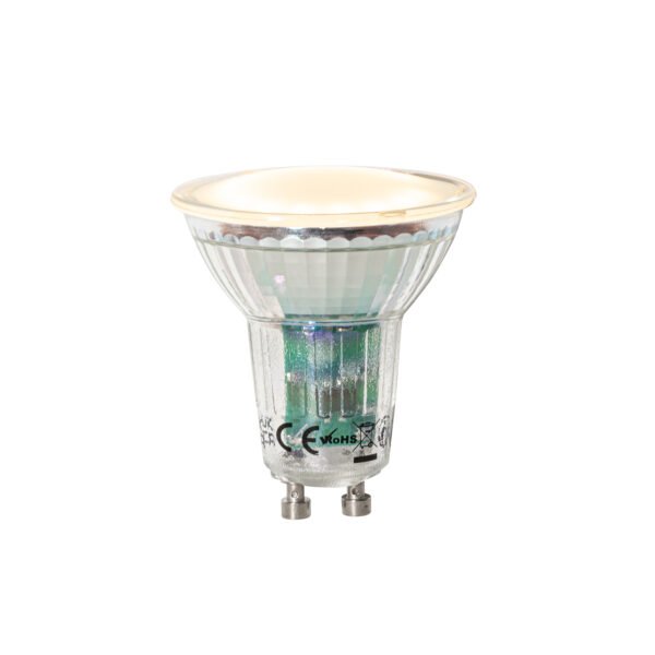 Sada 5 ks GU10 dimbare LED lamp lux sensor 3W 200 lm 2200K - Image 2