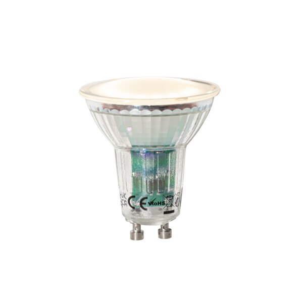 Sada 5 ks GU10 dimbare LED lamp lux sensor 3W 200 lm 2700K - Image 2