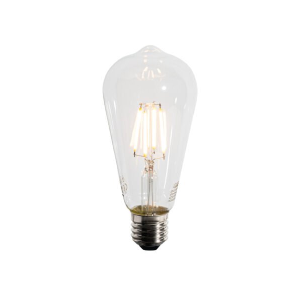 Sada 5 LED žiaroviek E27 A60 Lux Sensor 4W 400 lm 2200K - Image 2