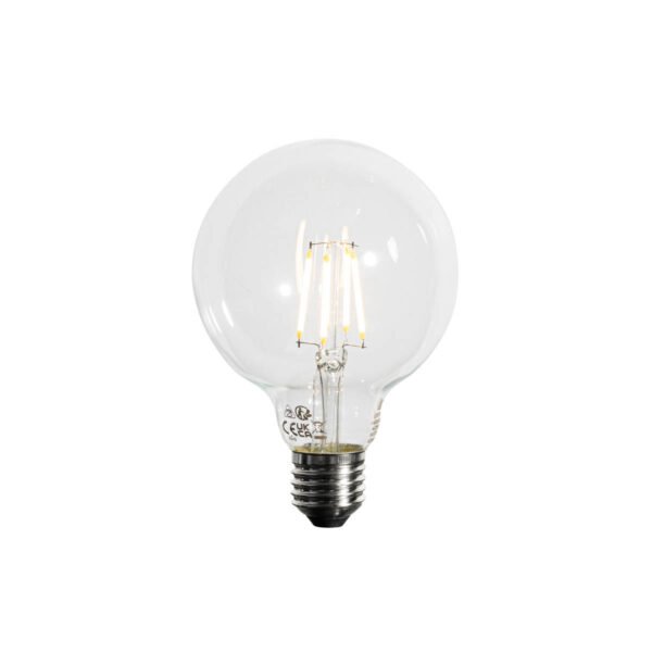 Sada 5 ks E27 3-stupňová stmievateľná LED žiarovka G95 4W 450lm 3000K - Image 2