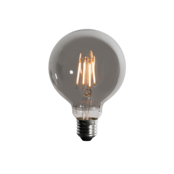 Sada 5 stmievateľných LED žiaroviek E27 s 3 stupňami dymu G95 4W 200 lm 1900K - Image 2
