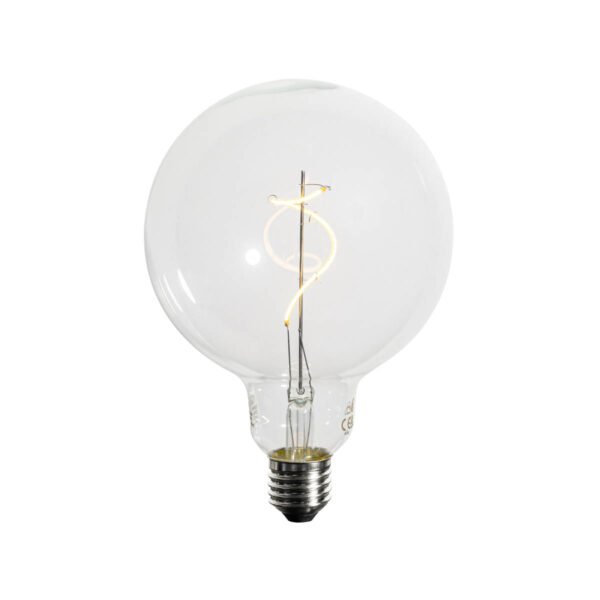 Sada 5 stmievateľných LED žiaroviek E27 so špirálovým vláknom G125 4W 270 lm 2700K - Image 2