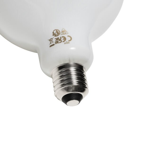Sada 5 ks E27 3-stupňová stmievateľná LED žiarovka opálová G125 4W 450lm 2700K - Image 2