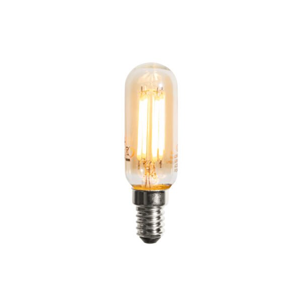 Sada 5 stmievateľných LED žiaroviek E14 zlatá T25 4W 300 lm 2200K - Image 2