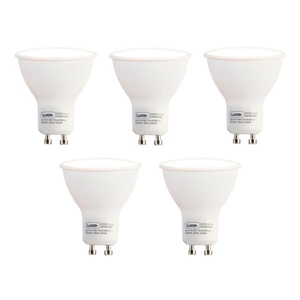 Sada 5 LED žiaroviek GU10 8,5 W 950 lm 3000 K
