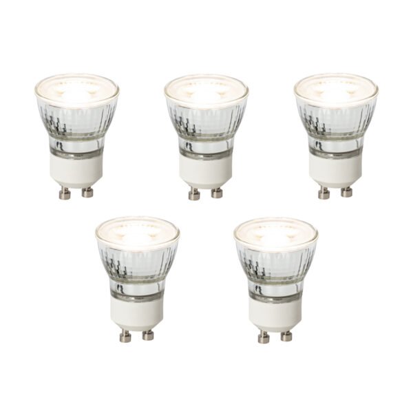 Sada 5 stmievateľných LED žiaroviek GU10 35 mm 4 W 200 lm 3000 K