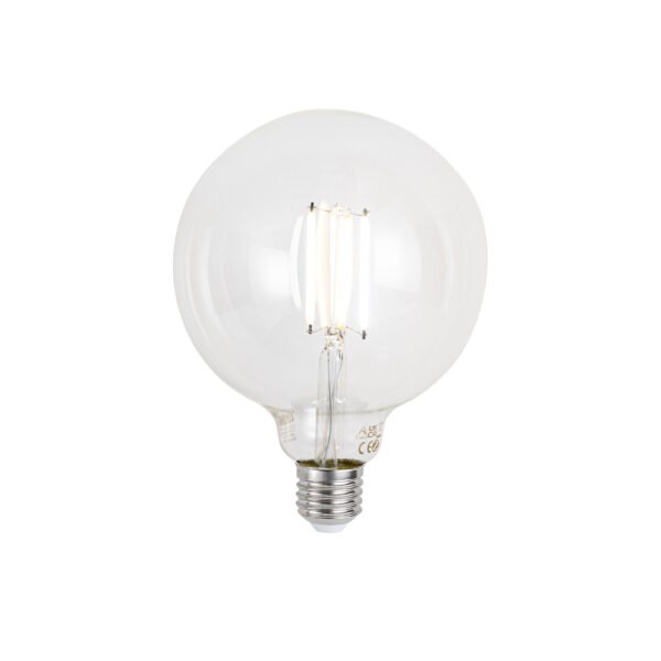 Sada 5 ks E27 Stmievateľné LED žiarovky G125 číre 7W 806lm 2700-6500K - Image 2