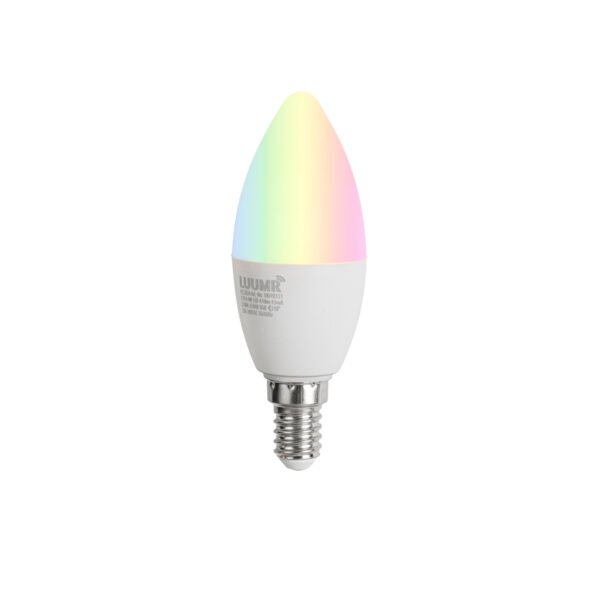 Sada 5 stmievateľných LED žiaroviek E14 C37 Opál 4,9W 470 lm 2700-6500K - Image 2