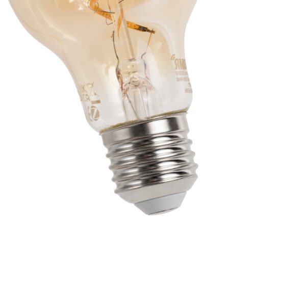 Inteligentná stmievateľná LED žiarovka E27 A60 Jantárová 4,9 W 320 lm 2500 K - Image 2