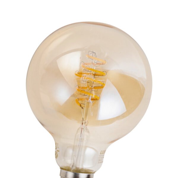 Inteligentná stmievateľná LED žiarovka E27 G95 Jantárová 4,9 W 320 lm 2500 K - Image 2
