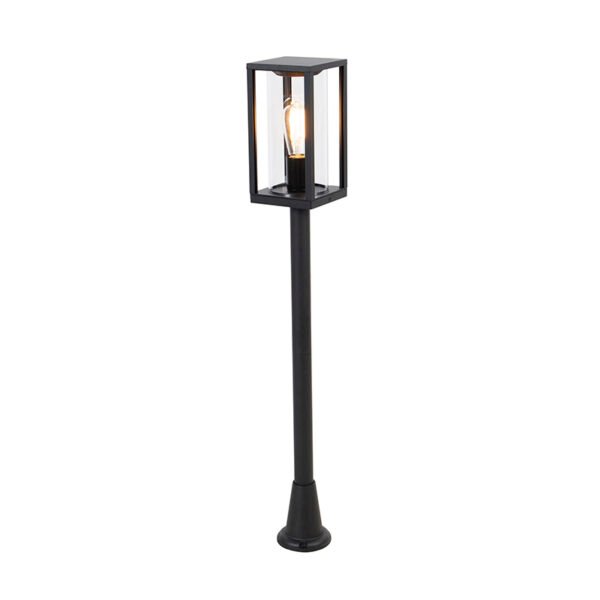 Priemyselná vonkajšia stojaca lampa čierna 100 cm IP44 - Charlois