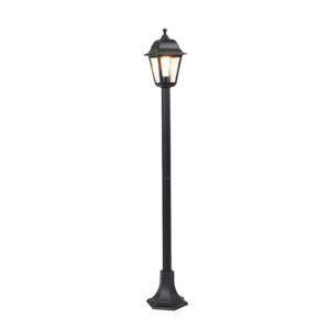 Klasická lampa čiernej farby 122 cm IP44 - Capital
