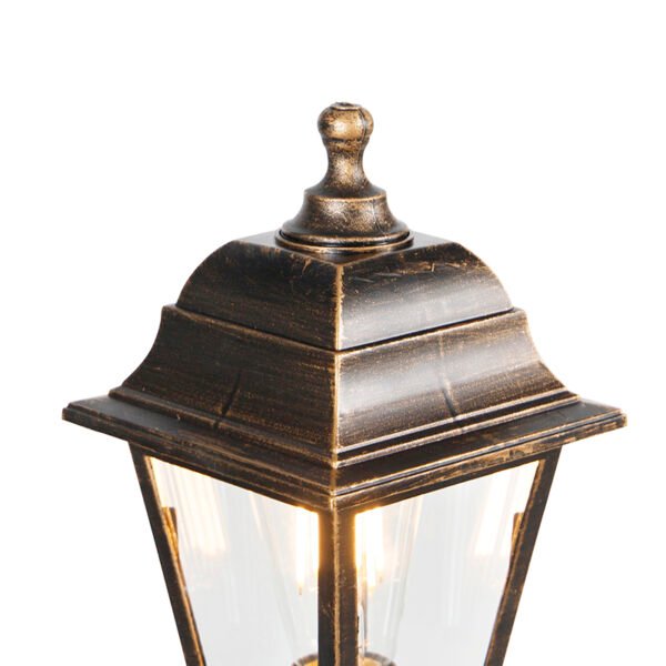 Klasická lampa s lampášom starožitné zlato 122 cm IP44 - Capital - Image 2