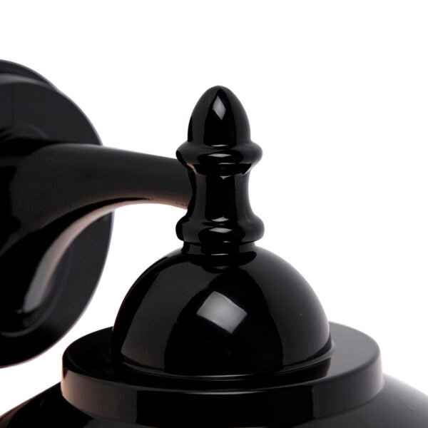 Klasická vonkajšia nástenná lampa čierna IP44 - Oxford - Image 2