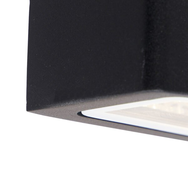 Moderná vonkajšia nástenná lampa čierna IP44 - Latina - Image 2