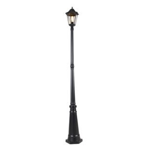 Klasická vonkajšia lampa čierna 200 cm IP44 - Havana