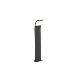 Moderný vonkajší stĺpik antracit 60 cm vrátane LED IP54 - Litt