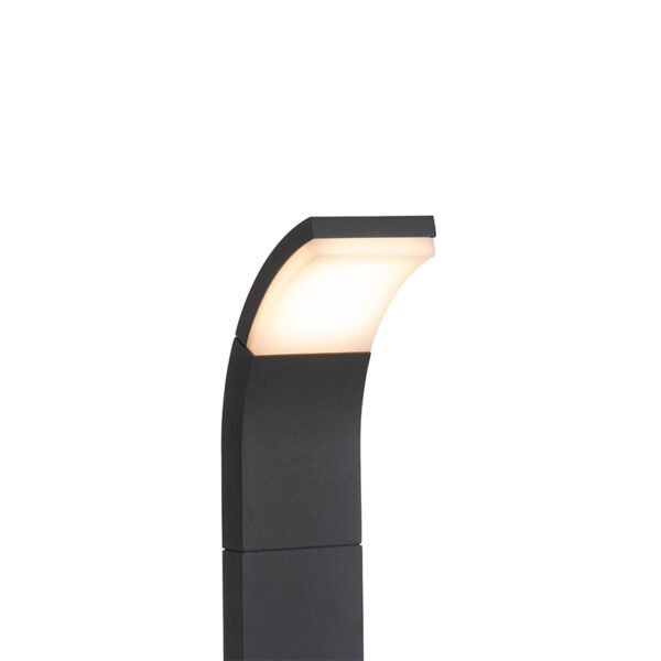 Moderný vonkajší stĺpik antracit 60 cm vrátane LED IP54 - Litt - Image 2