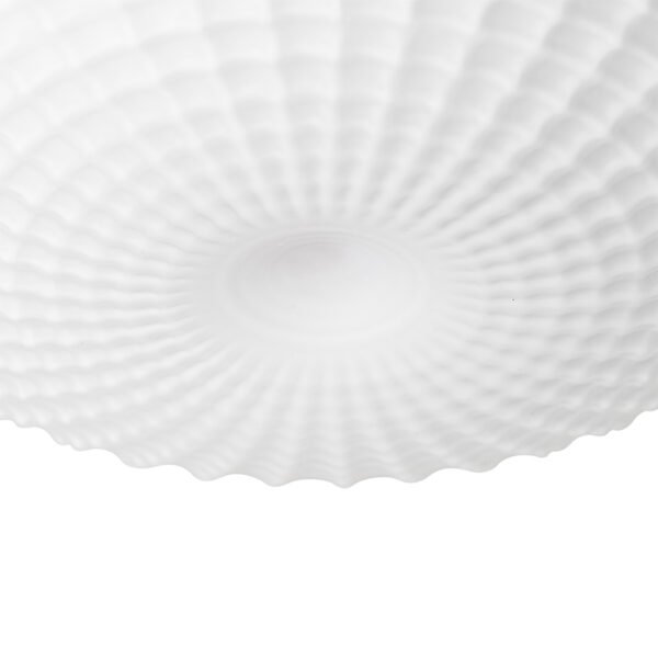 Klasické stropné svietidlo čierne s opálovým sklom 23 cm IP44 - Nohmi - Image 2