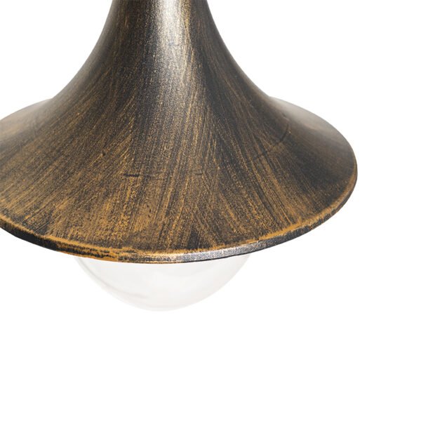 Klasický exteriérový lampáš starožitný zlatý 125 cm IP44 - Daphne - Image 2