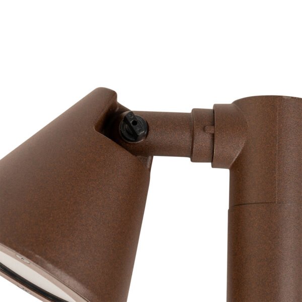 Moderný vonkajší stĺpik hrdzavohnedý 60 cm IP44 nastaviteľný - Ciara - Image 2