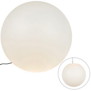 Moderná vonkajšia lampa biela 77 cm IP65 - Nura