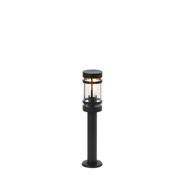 Inteligentné vonkajšie svietidlo čierne 50 cm IP44 vrátane Wifi ST64 - Gleam - Image 2