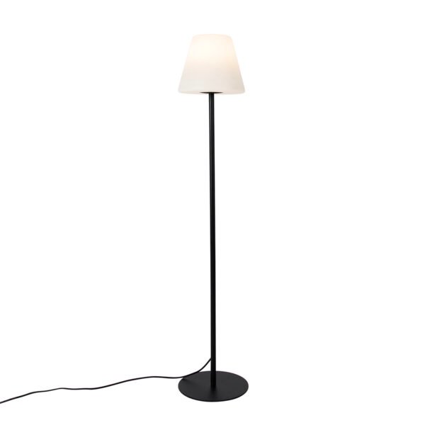 Inteligentná vonkajšia stojaca lampa čierna vrátane Wifi A60 - Virginia - Image 2