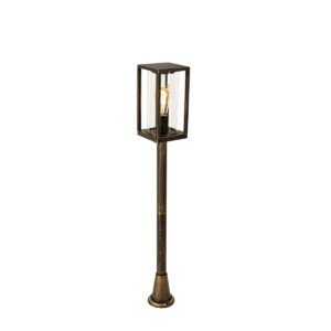 Vintage stojaca lampa do exteriéru starožitné zlato 100 cm IP44 - Charlois