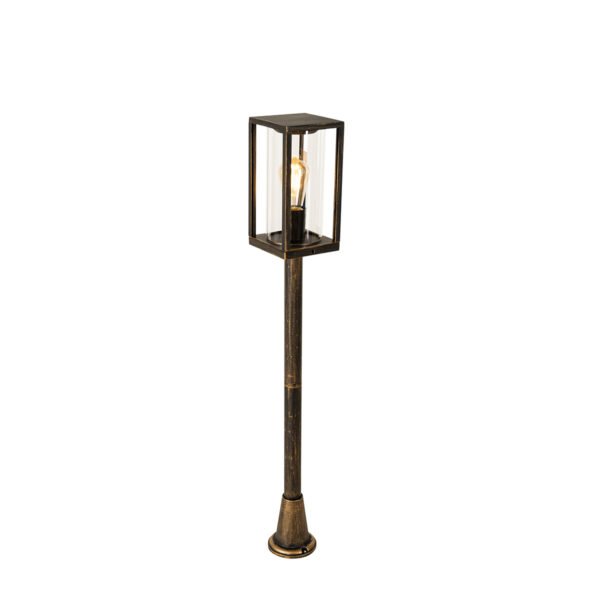 Vintage stojaca lampa do exteriéru starožitné zlato 100 cm IP44 - Charlois