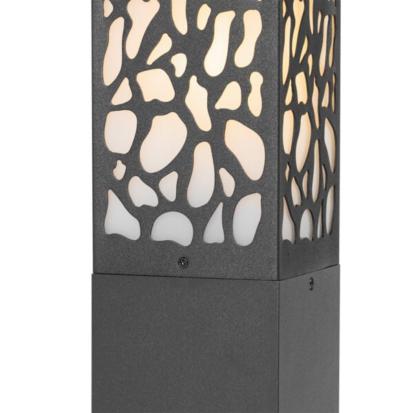 Moderný vonkajší stĺp čierny 60 cm IP44 - Nicole - Image 2